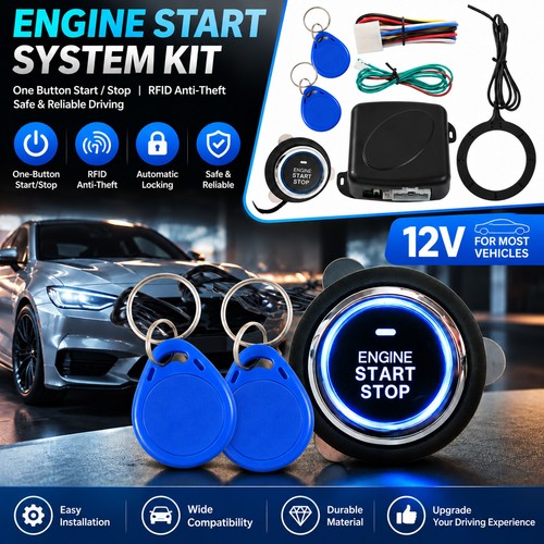 12v rfid engine start - 12v,