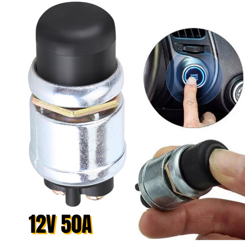 12v 50a waterproof switch - waterproof, push