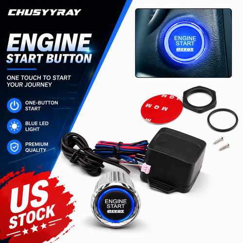 Car ignition switch 12v engine - switch,