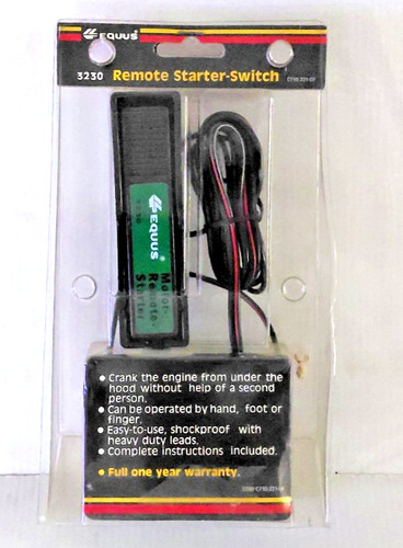 Nos equus engine push remote - nos,